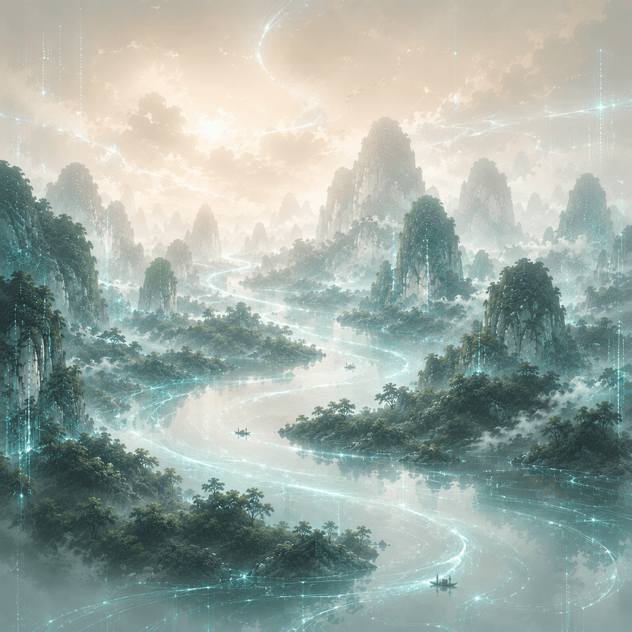智动更新成果页山水科技背景
